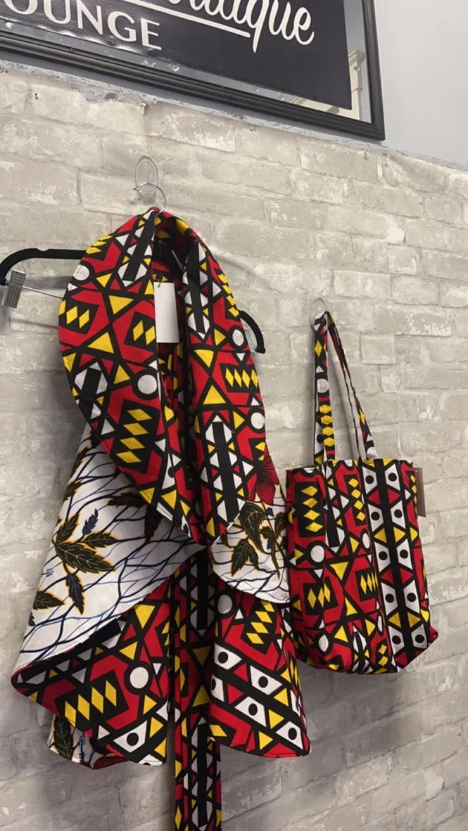 Reversible LeNese Custom Wrap Vest w/ Belt