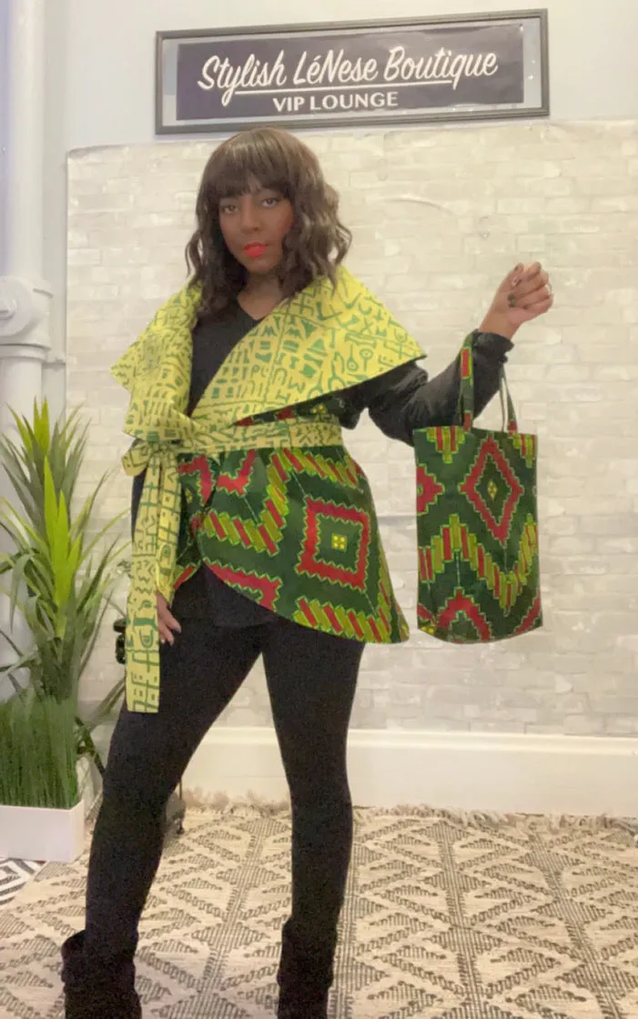 Reversible LeNese Custom Wrap Vest w/ Belt