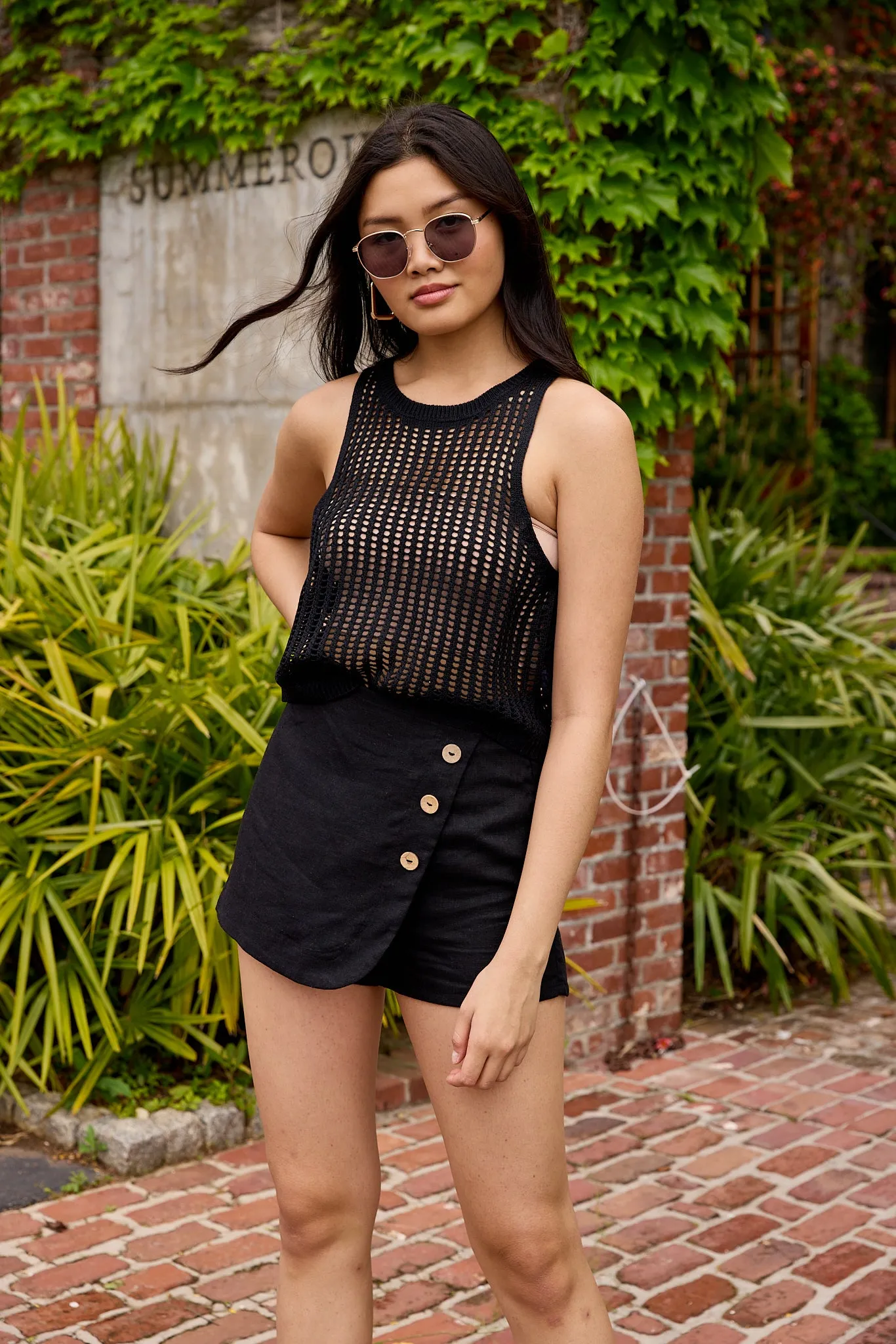 SALE - Franki Mesh Detail Tank