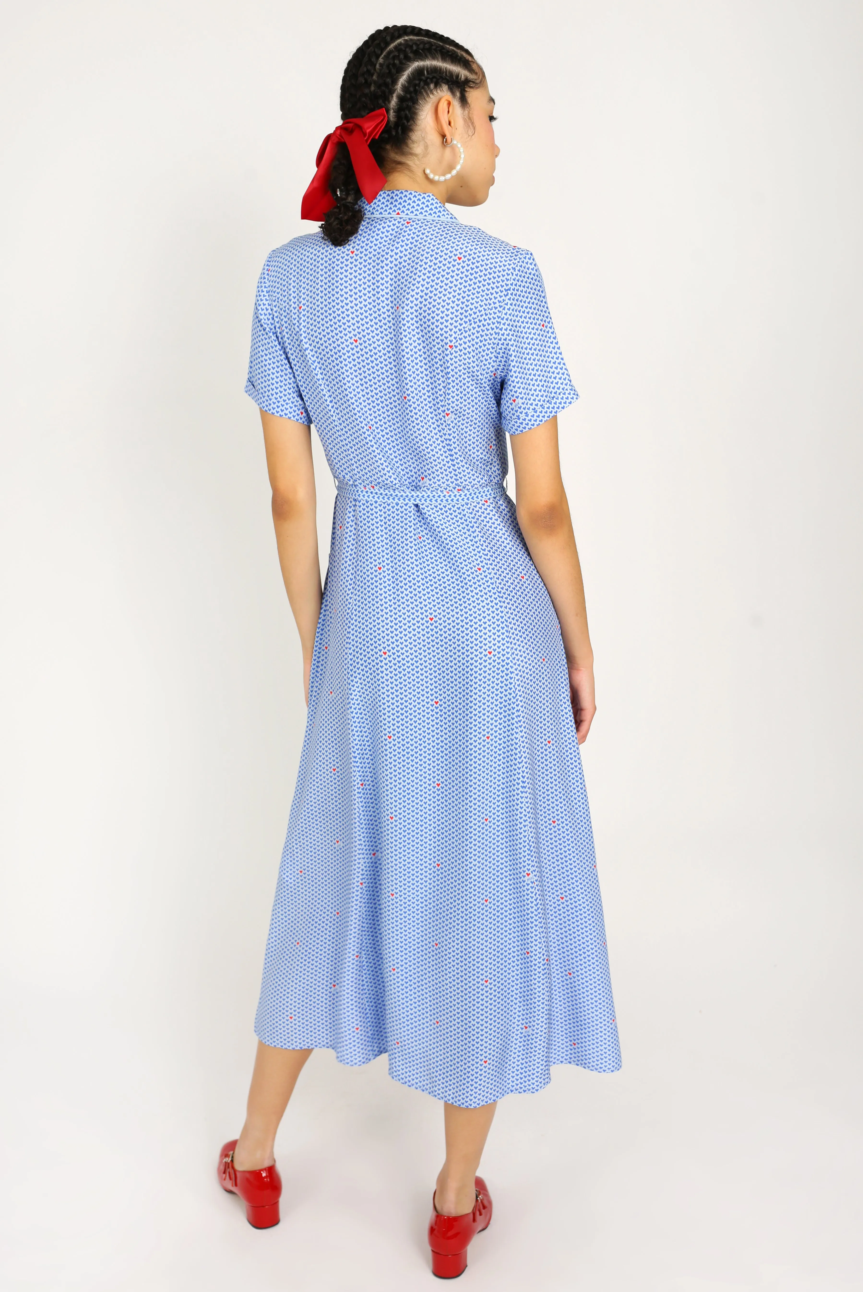 Silk Long Maria Dress