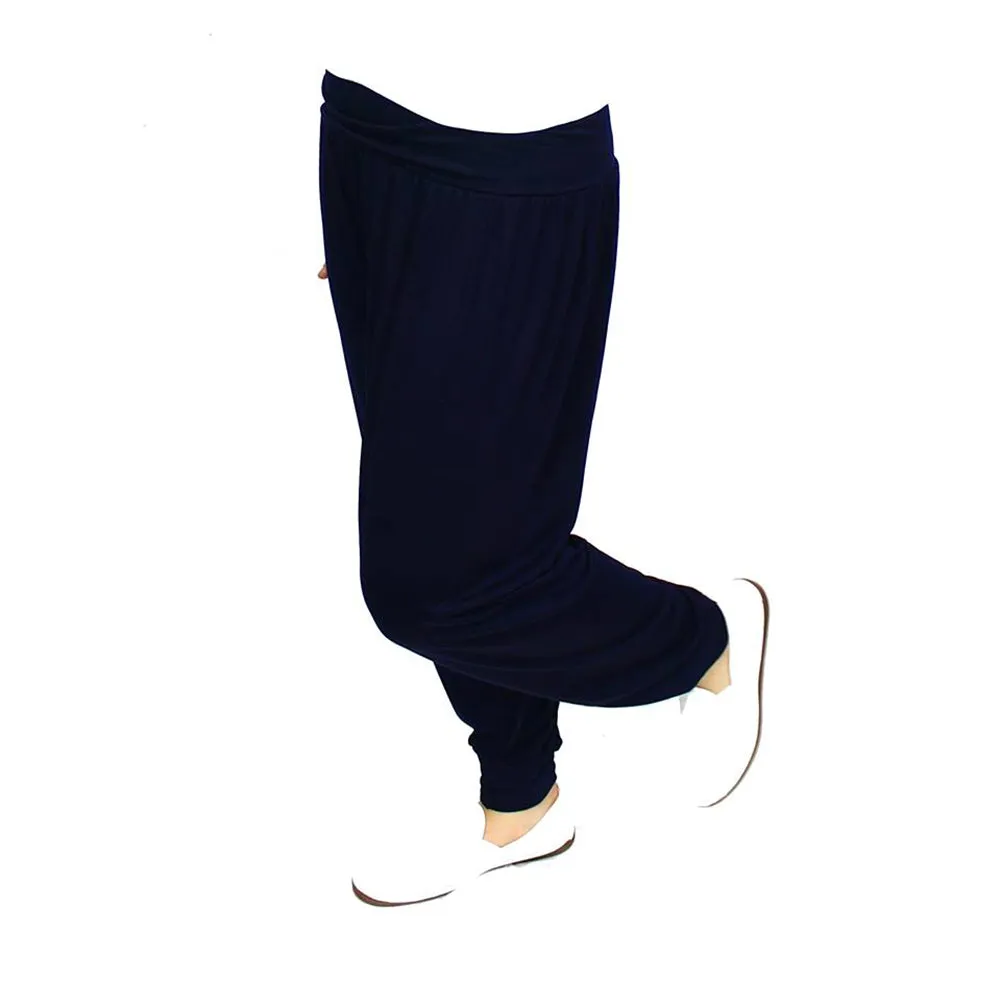 SOFT STRETCHY HIGH WAIST HAREM PANTS