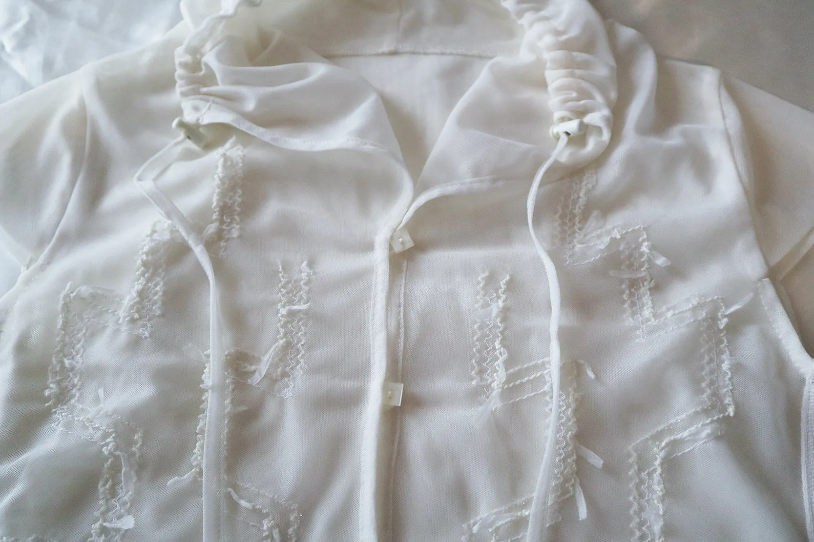 summer sheer top  。