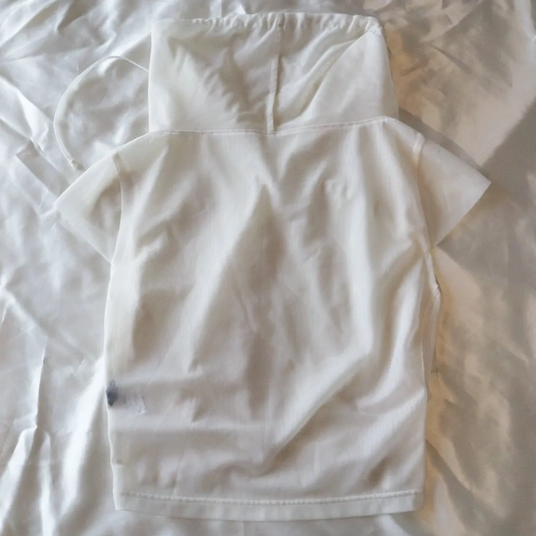 summer sheer top  。