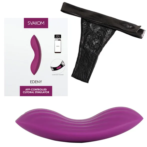 Svakom Edeny Clitoral Stimulator App-Enabled