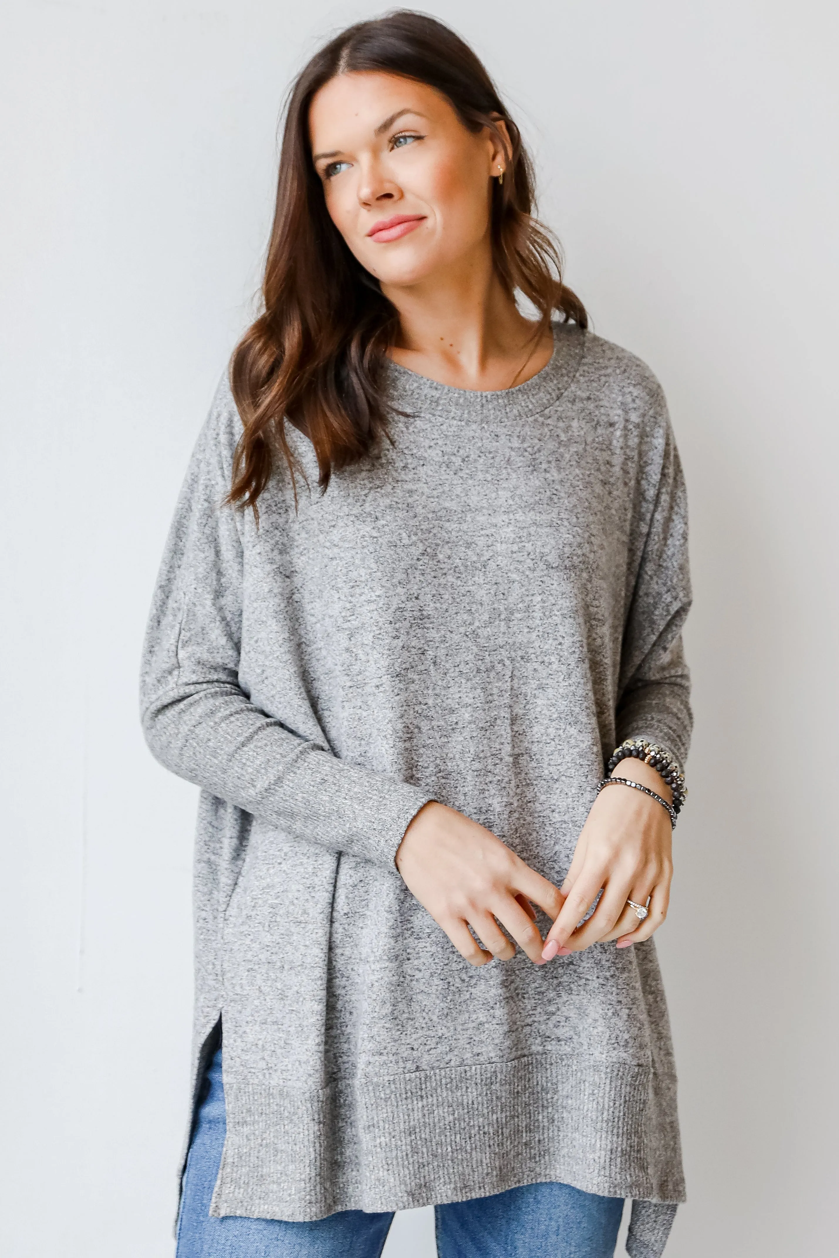 Sweet Serenity Brushed Knit Top