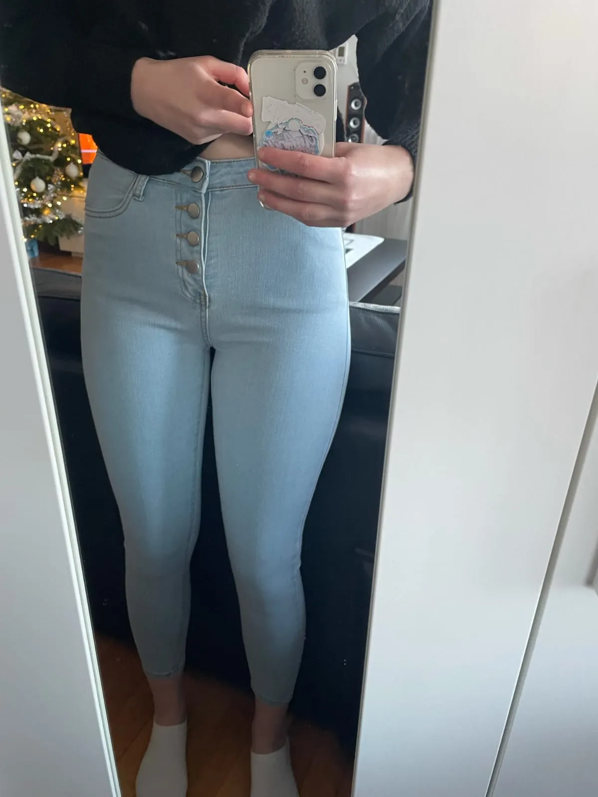 Women High waist Slim Fit Stretchable Denim Jeans