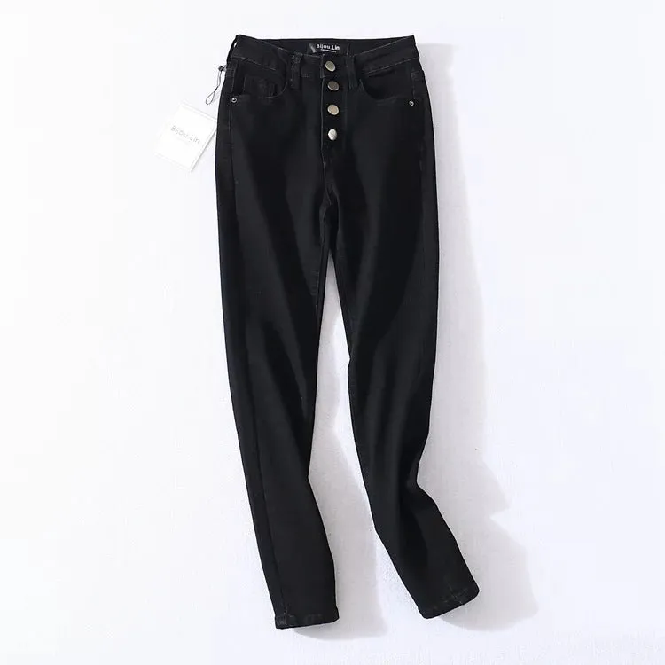 Women High waist Slim Fit Stretchable Denim Jeans