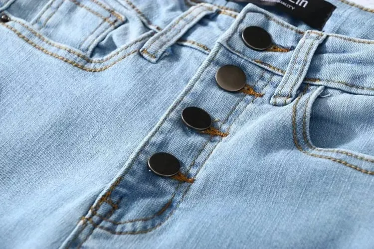 Women High waist Slim Fit Stretchable Denim Jeans
