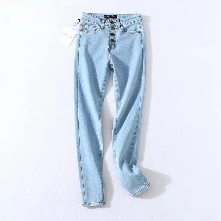 Women High waist Slim Fit Stretchable Denim Jeans
