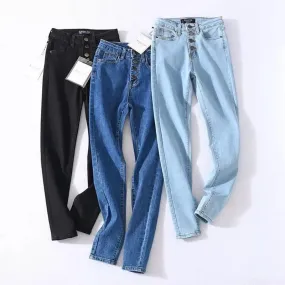 Women High waist Slim Fit Stretchable Denim Jeans