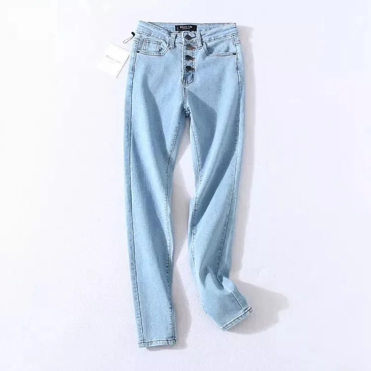 Women High waist Slim Fit Stretchable Denim Jeans