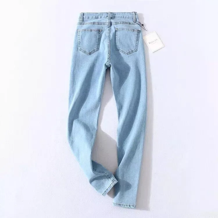 Women High waist Slim Fit Stretchable Denim Jeans